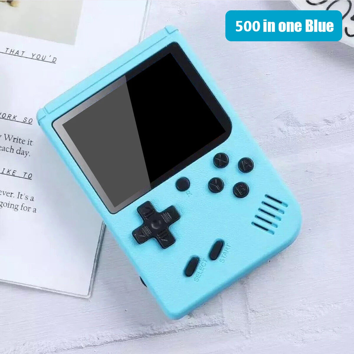 5-Inch Retro Handheld Game Console – 500+ Classic Games, TV Output, Game Boy Emulator